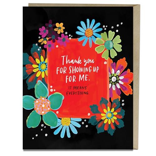 Thank You for Showing Up Empathy Card