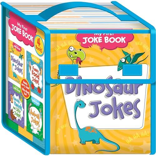 My First Joke Book 4-Book Set (Dinosaur Jokes/Funny Food Jokes/Knock-Knock and Silly Jokes/Animal Jokes)