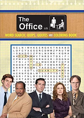The Office Word Search, Quips, Quotes & Coloring Book (Coloring Book & Word Search)