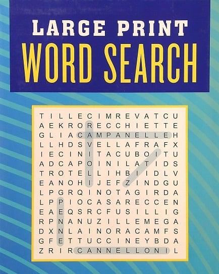 Word Search (Large Print)