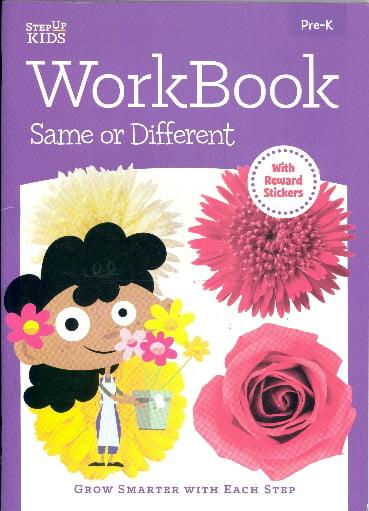 Same or Different Workbook (Step Up Kids - Pre-K)