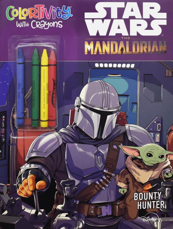 Bounty Hunter Colortivity with Crayons (Star Wars the Mandalorian)
