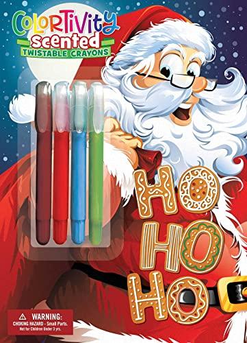 Ho Ho Ho Colortivity Scented Twistable Crayons