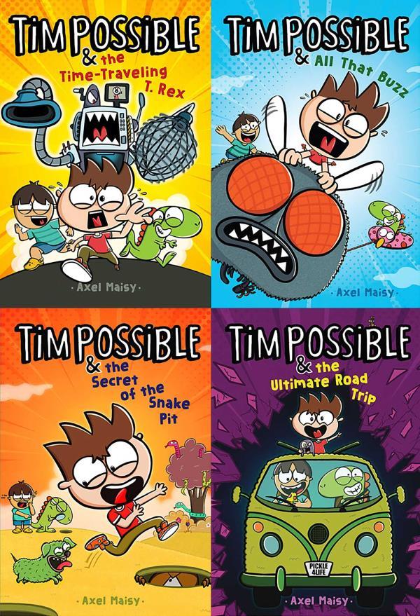 Tim Possible Out-of-This-World 4-Book Set