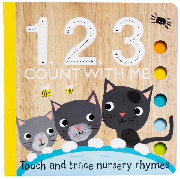 1, 2, 3 Count With Me Touch and Trace Nursery Rhymes