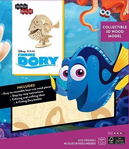 Finding Dory 3D Wood Model (IncrediBuilds)
