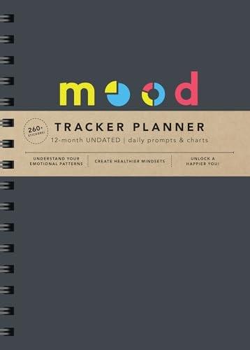 Mood Tracker Planner: 12-Month Undated Planner With Daily Prompts & Charts