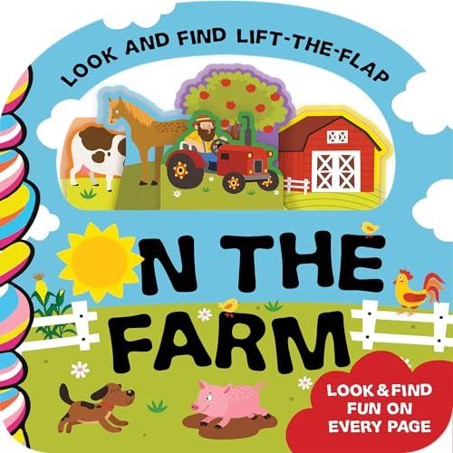 On the Farm Look and Find Lift-The-Flap Book With Handle
