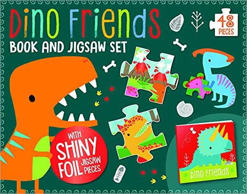Dino Friends Book and 48 Piece Jigsaw Set