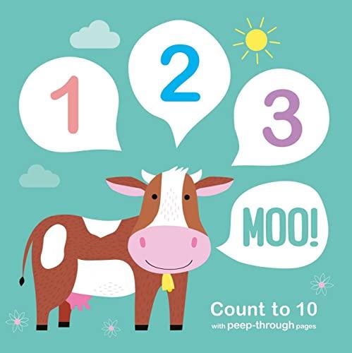 123 Moo!: Count to 10 With Peep-Through Pages