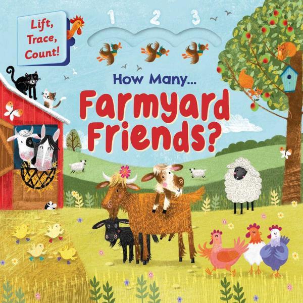 How Many Farmyard Friends? Lift, Trace, Count!