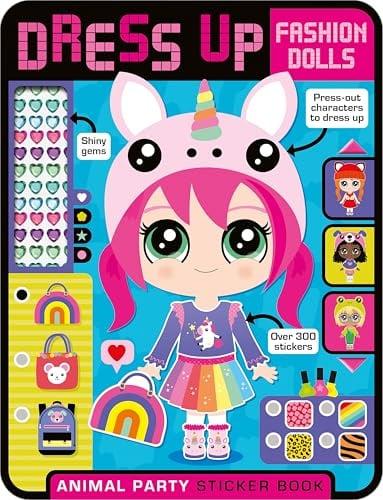Animal Party Sticker Book (Dress Up Fashion Dolls)
