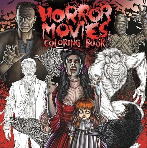 Horror Movies Coloring Book