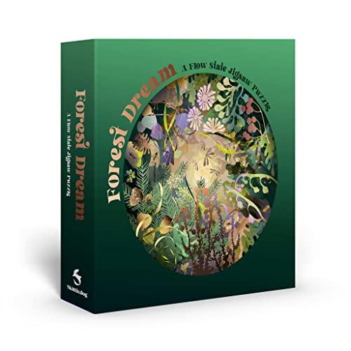 Forest Dream: A Flow State 1000 Piece Circular Jigsaw Puzzle