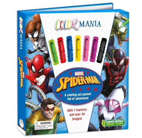 Spider-Man: A Coloring Set Packed Full of Adventure! (Marvel, Colormania)