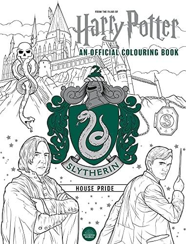 Slytherin House Pride: An Official Colouring Book (Harry Potter)