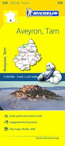 Aveyron, Tarn Road and Tourist Map (338 Local France)