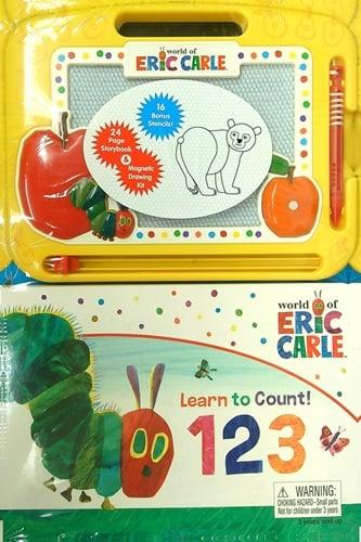 Learn to Count! Storybook and Magnetic Drawing Kit (World of Eric Carle)
