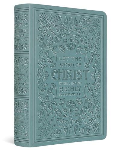 ESV, Illuminated Bible (TruTone, Paris Sky, Colossians 3:16 Design, Art Journaling Edition)