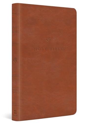 ESV, Value, Thinline Holy Bible (TruTone, English Saddle)