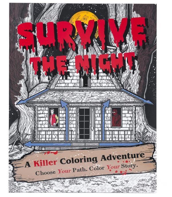 Survive the Night: A Killer Coloring Adventure